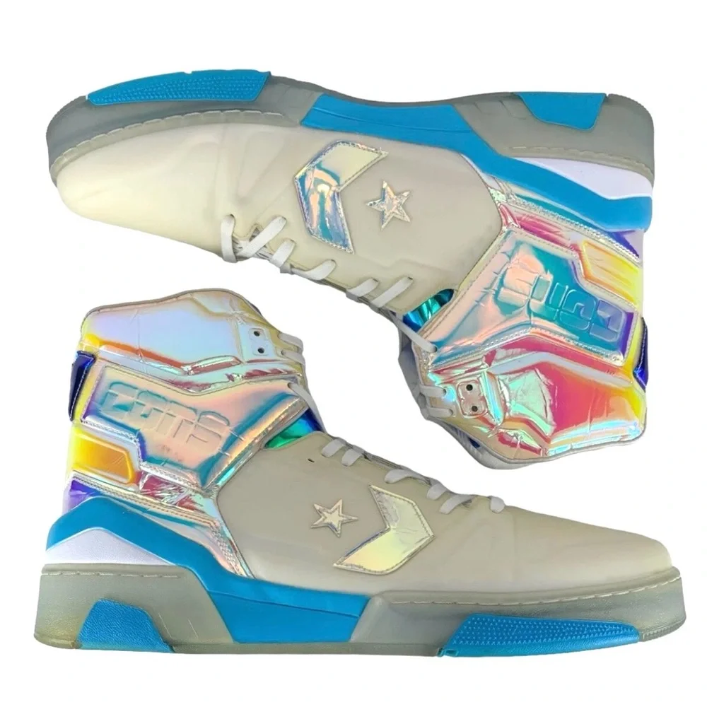Converse Men’s ERX 260 Impress Hi Size 17 Iridescent Basketball Sneakers‎